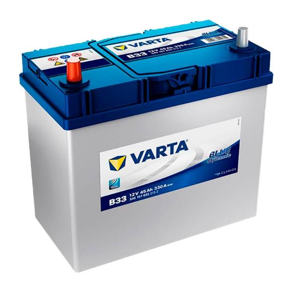 VARTA B33 - Batería Varta Blue NS60 12V 45Ah 330A En + I