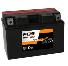 FQS YT12A-BS - Batería Moto 12v 10Ah 130A CCA + I - FQS Battery