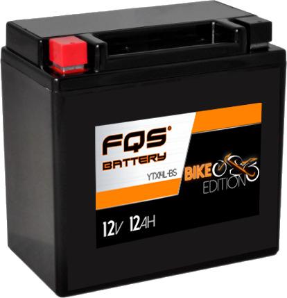 FQS YTX14L-BS - Batería Moto Agm 12v 12Ah 200A CCA + D