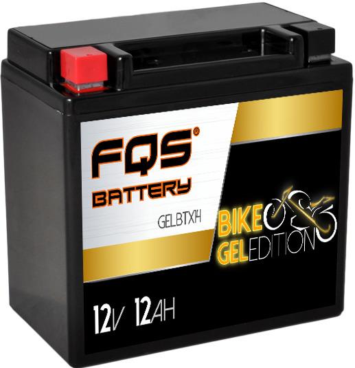 FQS GELBB12AL-A2 - Batería Moto GEL 12v 12Ah 150A CCA + D