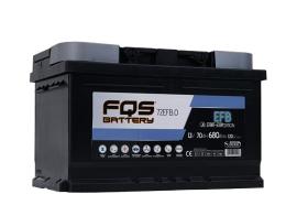 FQS FQS72EFB.0 - Batería Efb L3 12v 70Ah 680A En + D