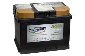 VIPIEMME BM54C - Batería Vipiemme Agm L2 12V 60Ah 640A En + D