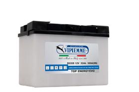 VIPIEMME B333S - Batería Vipiemme Top 32UN 12V 32Ah 300A En + D