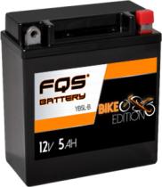 FQS YB5L-B - Batería Moto 12v 5Ah 65A CCA +D