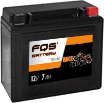 FQS YB7L-B2 - Batería Moto 12v 7Ah 85A CCA + D