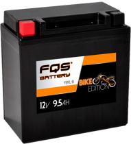 FQS YB9L-B = 12N9-3B - Batería Moto 12v 10Ah 130A CCA + D