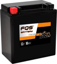 FQS YTX20CH-BS - Batería Moto Agm 12v 18Ah 270A CCA + I