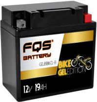 FQS GELBB16CL-B - Batería Moto GEL 12v 19Ah 240A CCA + D