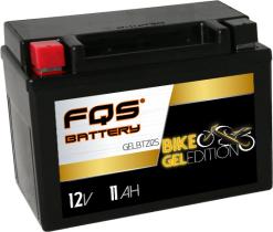 FQS GELBTZ14S - Batería Moto GEL 12v 11Ah 230A CCA + I
