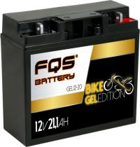 FQS GEL12-20 (BMW) - Batería Moto GEL 12v 20Ah 250A CCA + D