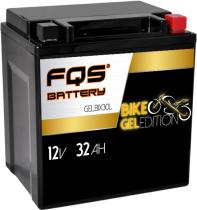 FQS GELBIX30L - Batería Moto GEL 12v 32Ah 430A CCA + D
