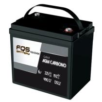  FQS6-225AGMC - Batería Agm Carbono 6v 225Ah C20 + DIAG