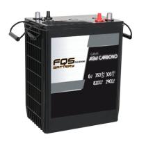 FQS FQS6-350AGMC - Batería Agm Carbono 6v 350Ah C20 + DIAG
