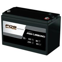 FQS FQS12-115AGMC - Batería Agm Carbono 12v 107Ah C20 + I