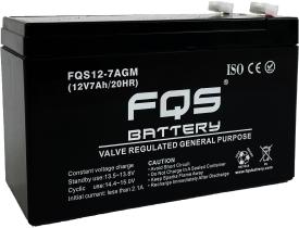 FQS FQS12-7AGM - Batería Industrial Agm 12v 7Ah