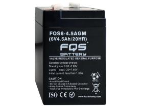 FQS FQS6-4.5AGM - Batería Industrial Agm 6v 4,5Ah