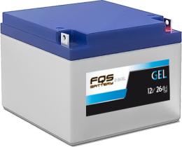 FQS FQS12-26GEL - Batería Industrial GEL 12v 26Ah