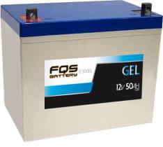 FQS FQS12-50GEL - Batería Industrial GEL 12v 50Ah