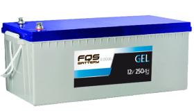 FQS FQS12-250GEL - Batería Industrial GEL 12v 250Ah