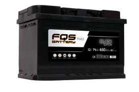 FQS FQS74A.0 - Batería Black L3 12v 74Ah 650A En + D