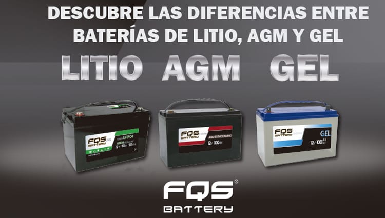 batteries au LITHIUM vs batteries AGM vs batteries GEL