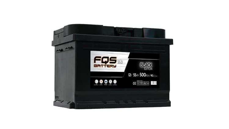 Bateria FQS55.0 da FQS Battery da Gama Black
