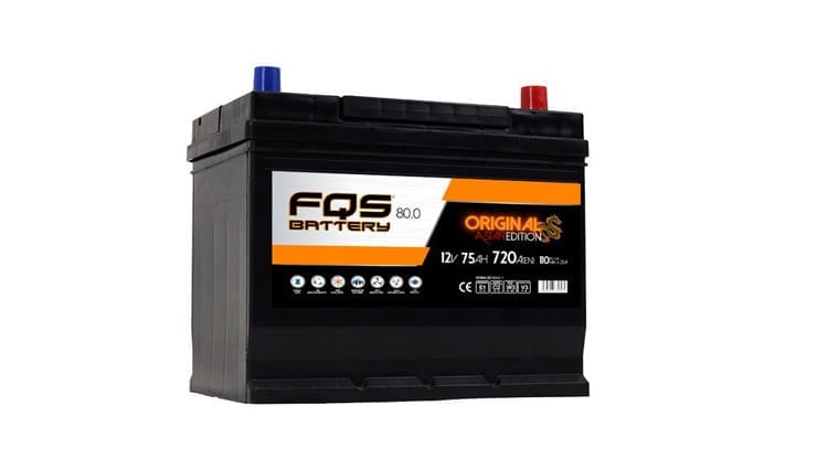 Bateria FQS80.0 da FQS Battery da Gama Asian Original