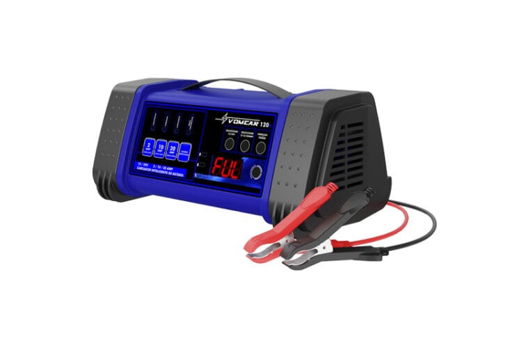 CARGADOR ALTA FRECUENCIA 12/24V 20 AMP 120V de la marca VOMCAR