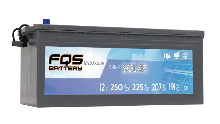 Bateria FQ12-250SOLAR da gama Solar da FQS Battery,