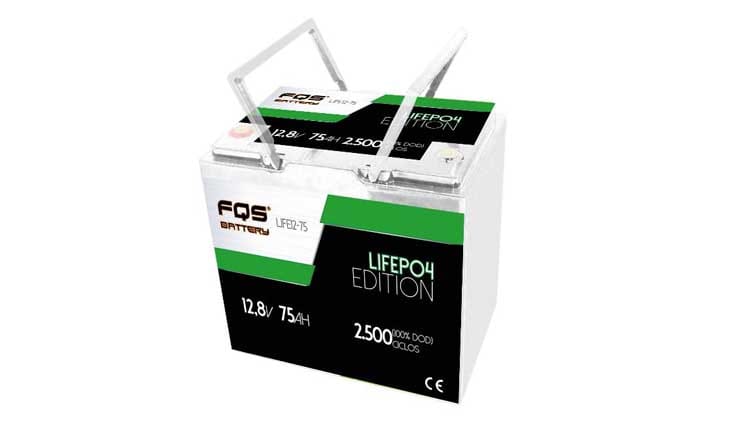 Batería FQS Life12-75 de litio.