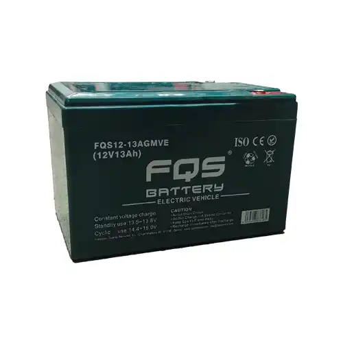 Imagen de la subcategoría de producto BATERIAS AGM PARA VEHICULOS ELECTRICOS de la categoría de productos de BATERIAS DE INDUSTRIA de FQS BATTERY