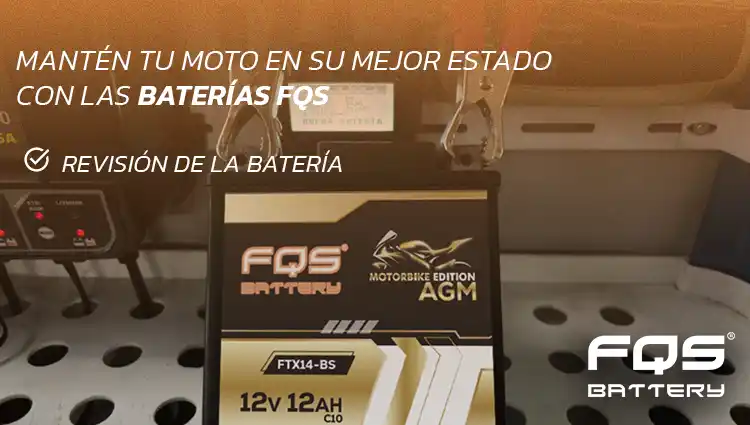 Verificar a bateria da sua mota antes do início da temporada